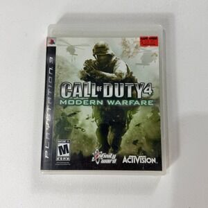 Call of Duty 4 Modern Warfare Sony PlayStation 3 PS3 Activision‎ 2007 CIB